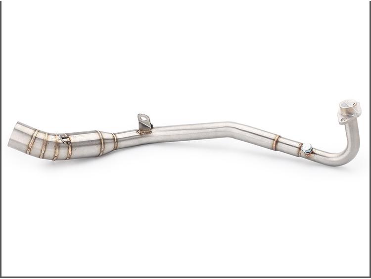 Tuyau d'échappement avant en acier inoxydable pour moto Z125 pour NINJA Z125