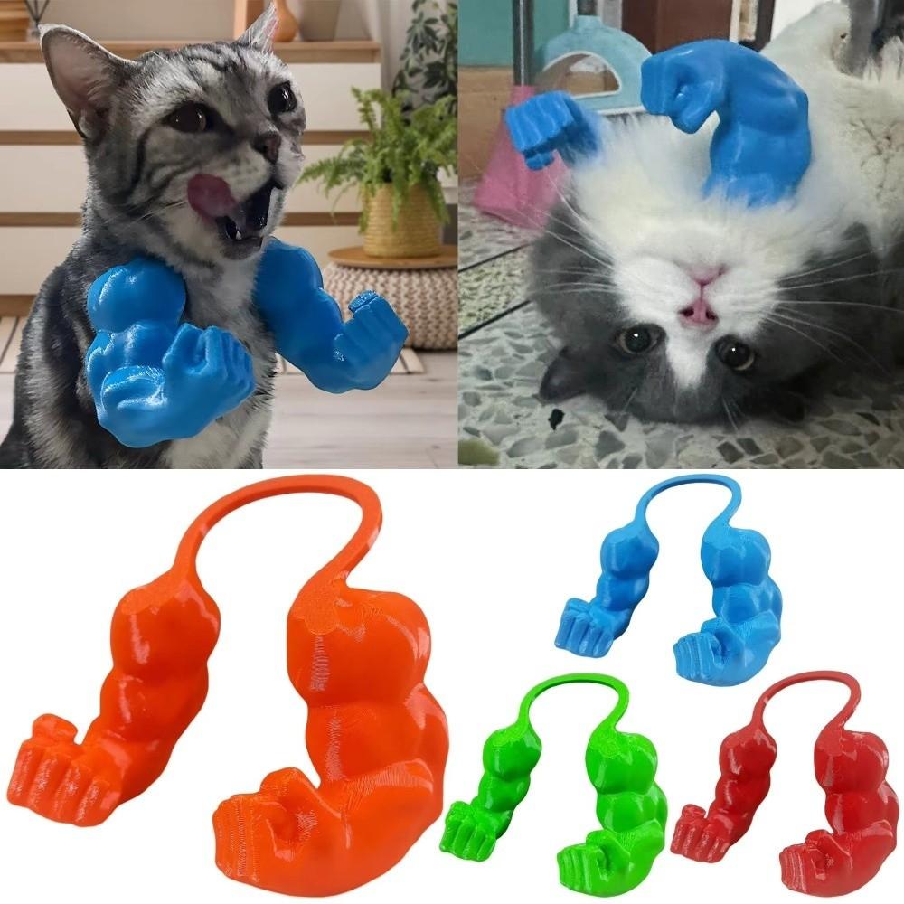 Neck Hanging Cat Fist Arm Funny Pet Green Giant Arm Pet Cosplay Costume For Cats Dogs