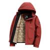 Hooded White Duck Down Jacket  Winter Thick Warm Simple Coat Mens Outdoor Casual Multi Color Sizes Available