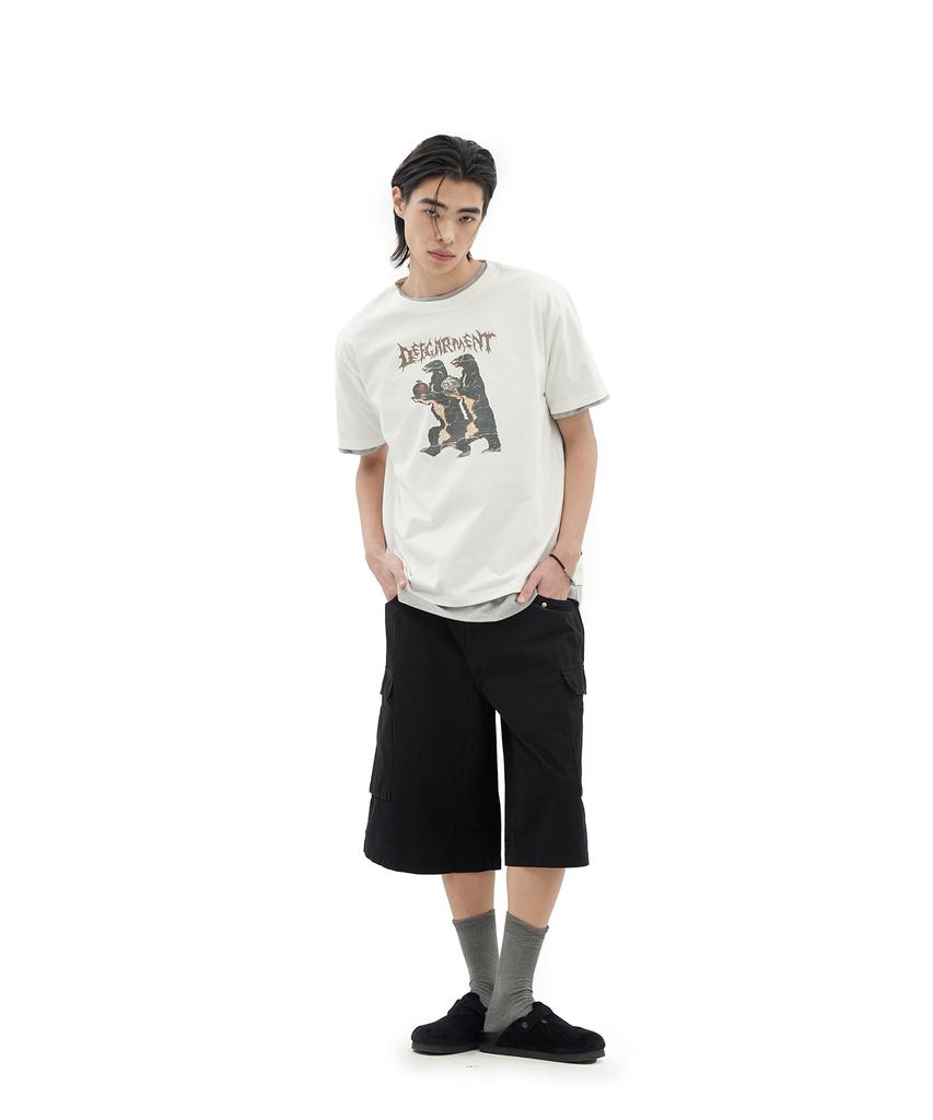 Depeugameoncheu Lough Bear T-Shirts [Ivory]