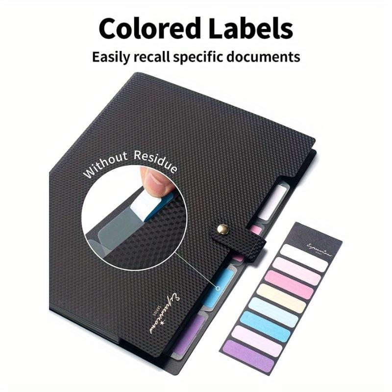 1pc Letter Graphic Random Expanding File Folder, Simple Multi-Layer Accordion Folder for Office, School File Storage Back To School, School Supplies