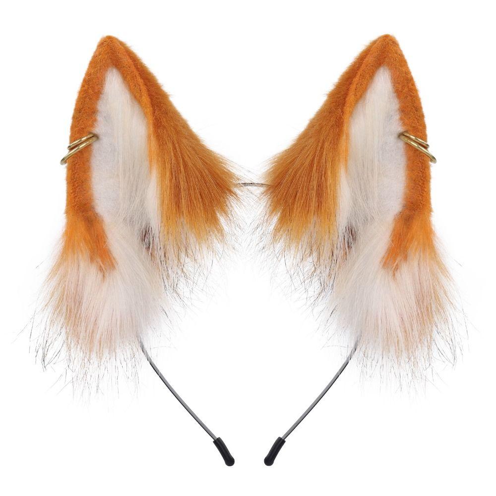 Animal Gothic Headband Artificial Lolita Ears Headwear Funny Hair Accessories Stage