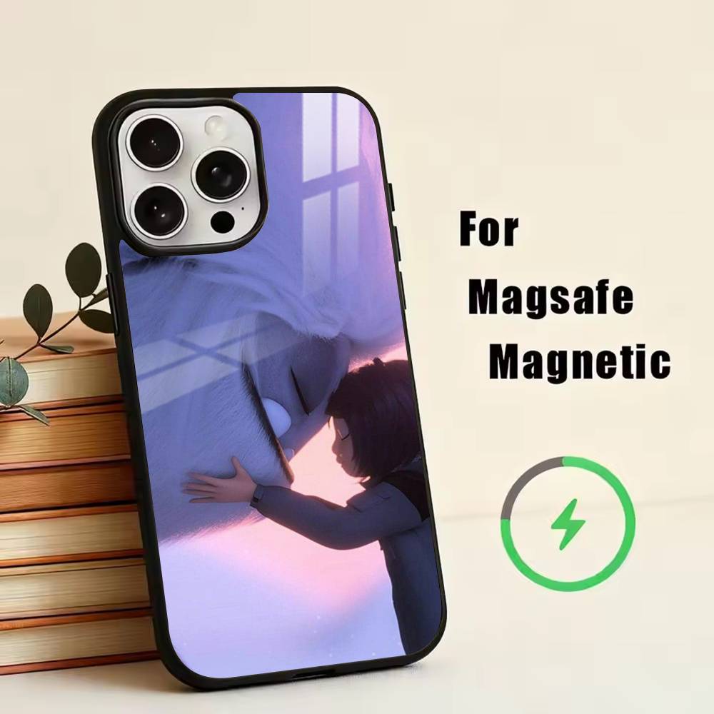 

A-Abominable 2 Phone Case For iPhone17,16,15,14,13,12,11 Plus,Pro Magnetic For Magsafe Wireless Charging iPhone12mini
