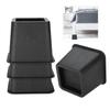4Pcs Set 3  Furniture Raisers Adjustable Bed Chair Riser Wide Feet Lift Stands