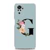Flower Letters S Phone Case For Xiaomi Redmi Note 15 14 13 12 4G 10 11 Pro Plus 5G 14C 13C 12C 10C Clear Cover