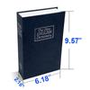Dictionary Secret Book Hidden Safe With Key Large Space Security Money Locker For Storing Jewelry Cash Credit Cards