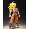 TAMASHII NATIONS Dragon Ball Z Super Saiyan 3 Son Approximately PVC ABS Painted Action Figure S.H.Figuarts Goku, 155mm, &