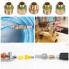 Brass Reducing Straight Connector 14/18mm 1Pcs Rust Proof Agricultural Sprayer Accessory for Greenhouse Irrigation Tasks