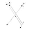 Double X Electronic Keyboard Stand for 54-88 Keys - Durable Non-Slip X Keyboard Stand for Digital Pianos - Height and Width Stand