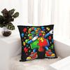 Decorative Pillowcase Dabbing Puzzle Autism Awareness Product Home  Pillow Case Cover Square Multiple Sizes