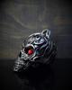 Bravo Bells Frame Skull Diamond Bell - Biker Bell Accessory