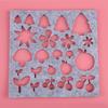 7pcs Set DIY Needle Felting Applique Mold Felt Template Beginner Craft Tool