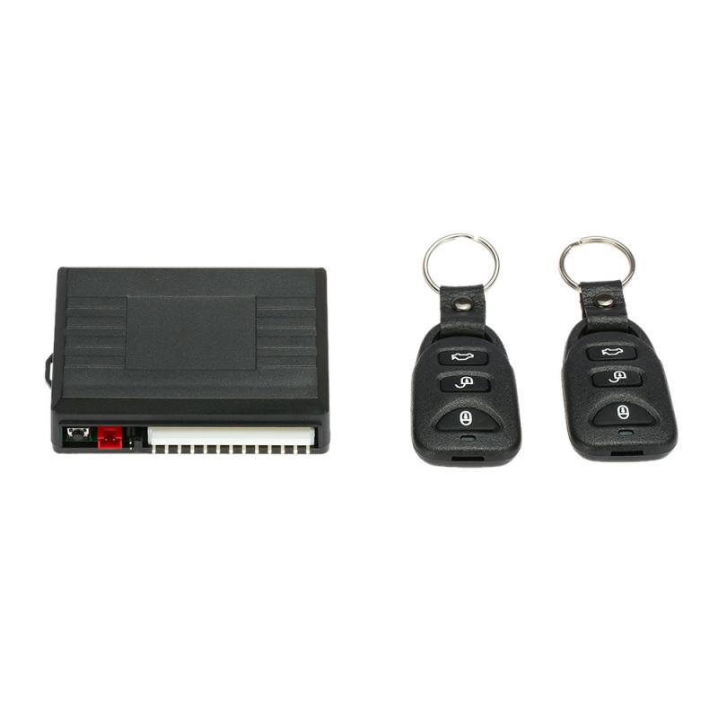 Universal Remote Central Control Box Kit Car Door Lock Keyless Entry System w/ Trunk Release Button Car Remotely lock and unlock