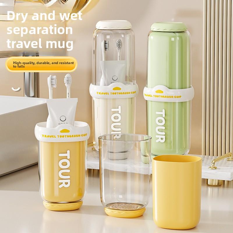 Travel Toothbrush and Toothpaste Cup