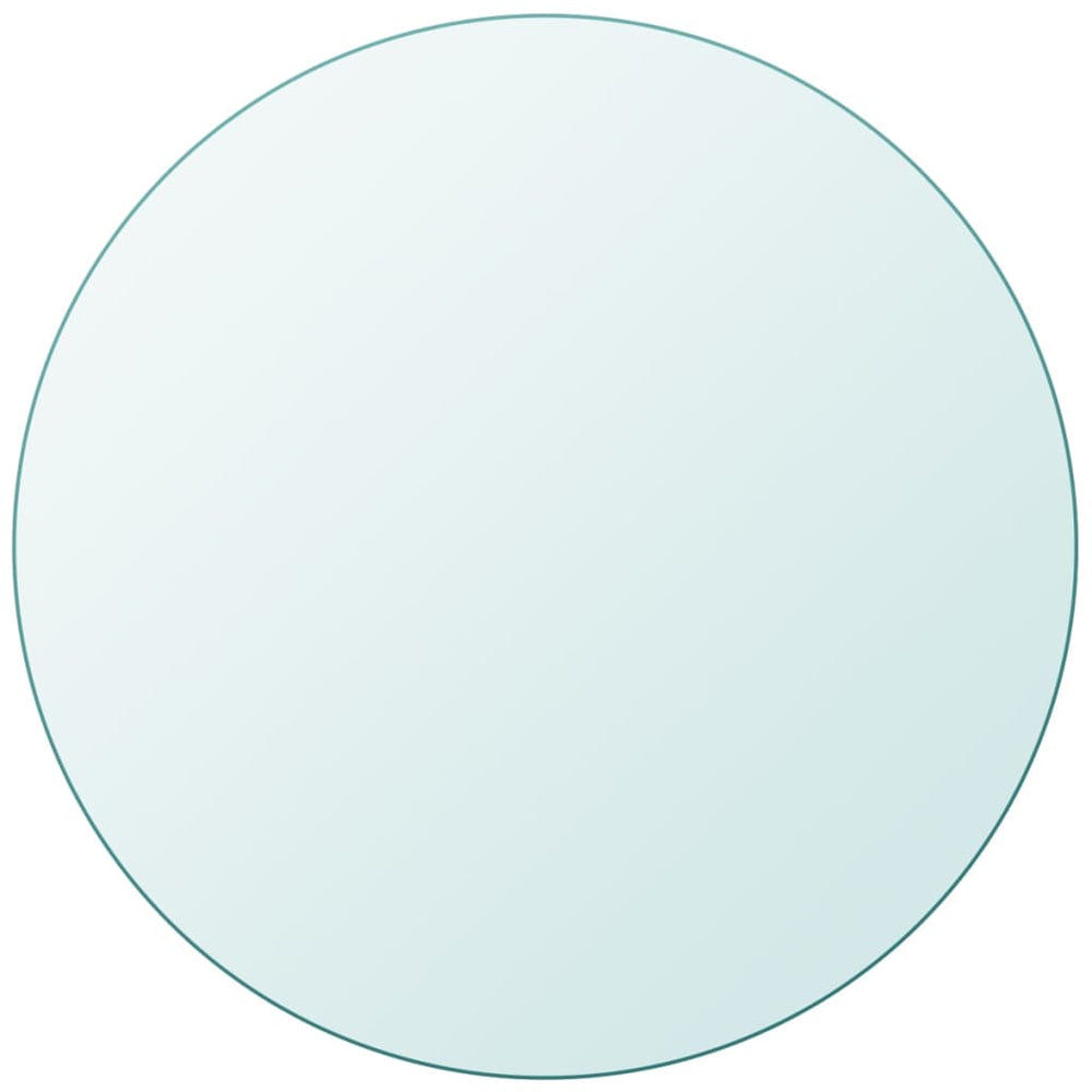 Round Tempered Glass Table Top 600 Mm