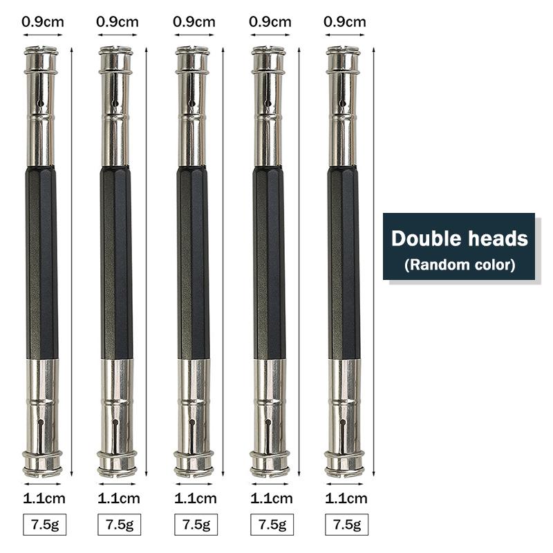 Suport prelungitor creion reglabil cu cap simplu/dublu, tijă prelungitoare metalică/lemn, creioane rotunde/triunghiulare/hexagonale, suport pentru creioane