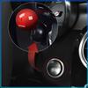 Car Logo Emblem Push Start Button Lever Creative Protective Cover For Mitsubishi Lancer Lancer ASX Outlander 2 3 Pajero Mirage exzos Pajero 4