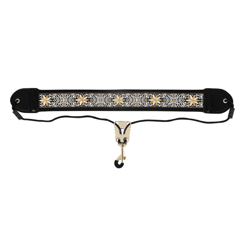 Adjusted Length Saxophone Neck Strap Soft Saxophone Belt Breathable Strap Padded Upgraded for Tenors Saxophone