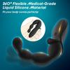 Vibrating Anal Beads: An Adult Sex Toy Suitable for Men, Women, and Couples; a Flexible Silicone Prostate Massager and Anal Vibrator; Anal Sex Toy