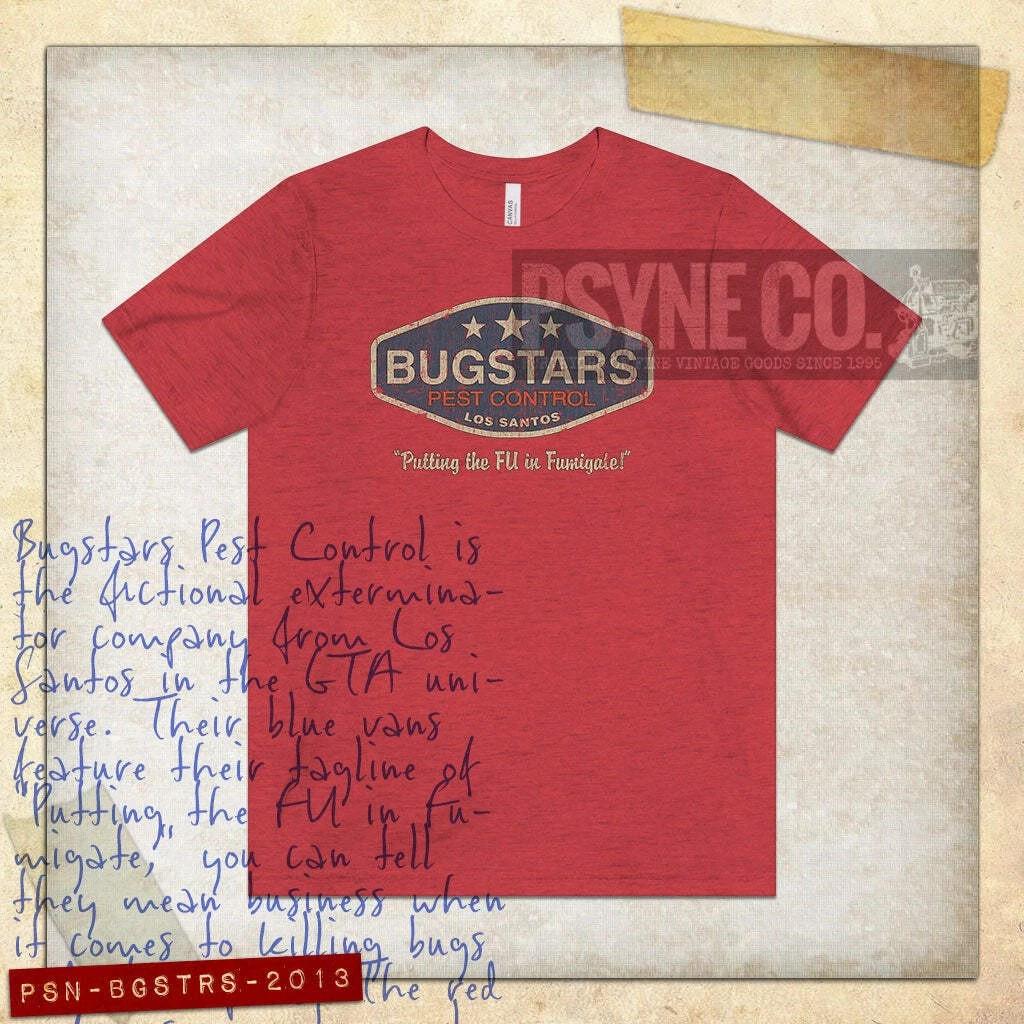 

Bugstars Pest Control 2013 Vintage Men s T shirt S