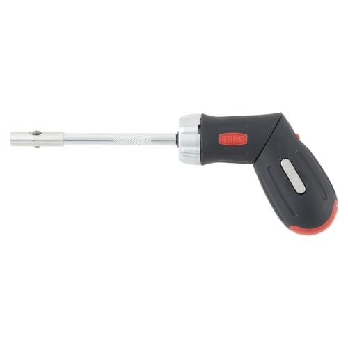 TONE Ratchet Driver Set RD10S Bit Insertion &6.35mm (1/4") Black Contents 12 items