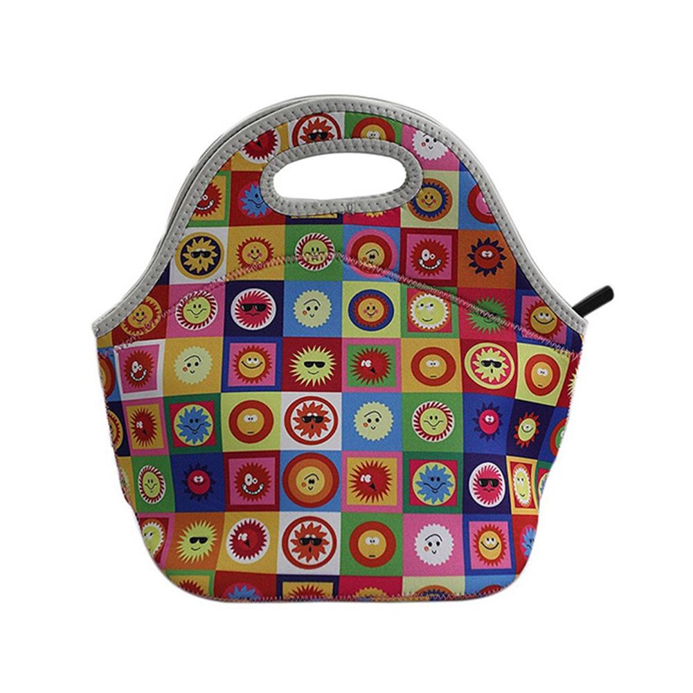 

Thermal Insulated 3d Print Neoprene Lunch Bag for Women Kids Lunch Bags Cooler Insulation Lunch Box Food Bag Bolsa Feminina