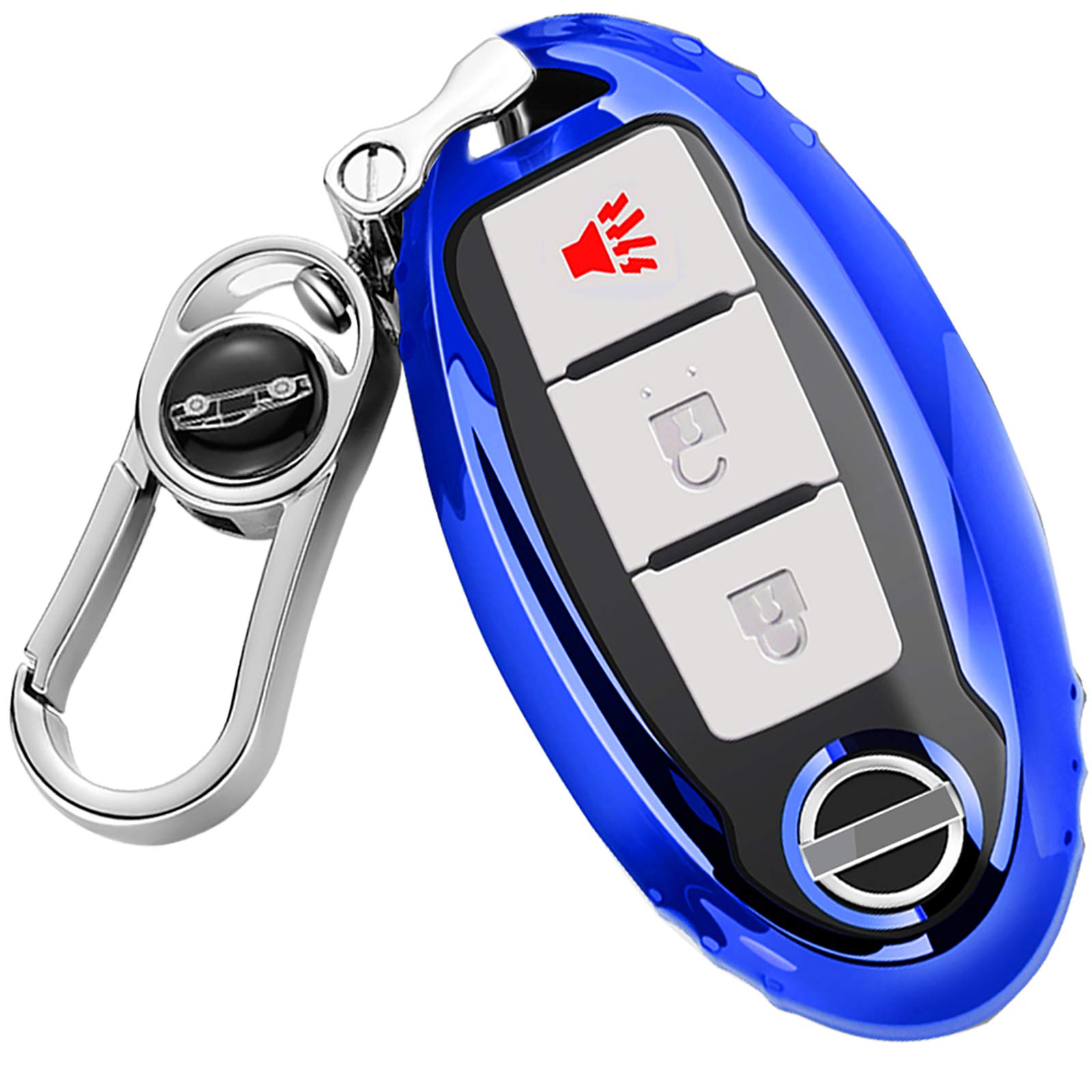 

Чехол для смарт-ключа MDee для Nissan, 3/4/5 кнопочный бесключевой доступ Teana, XTrail, Elgrand, Skyline, TPU