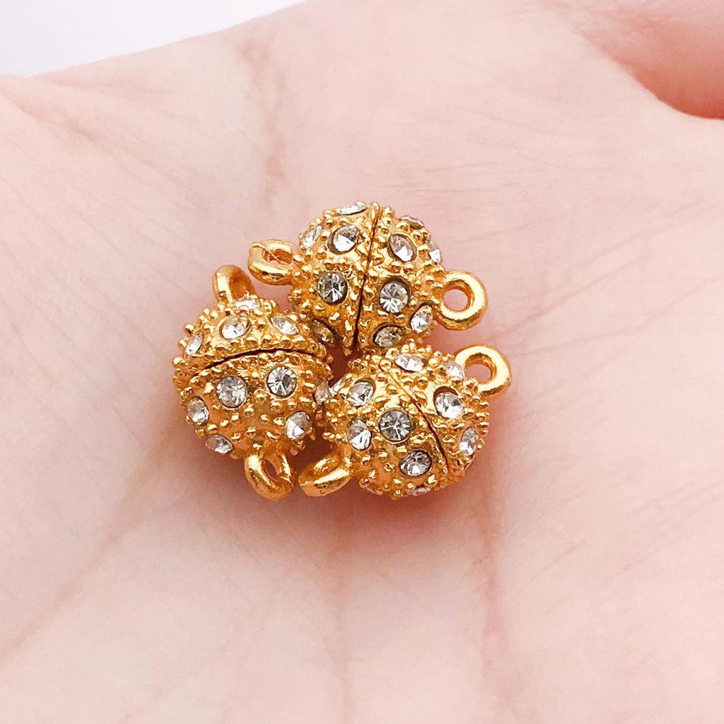 Magnetic Clasps Set: Heart, Cylinder, Sphere - 20 Styles for DIY Jewelry