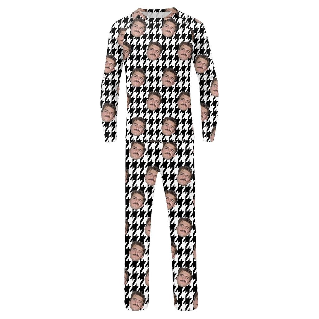 Custom Family Matching Pajama Sets Personalized Faces Funny Sleepwear For Men, Women, Kids, Baby