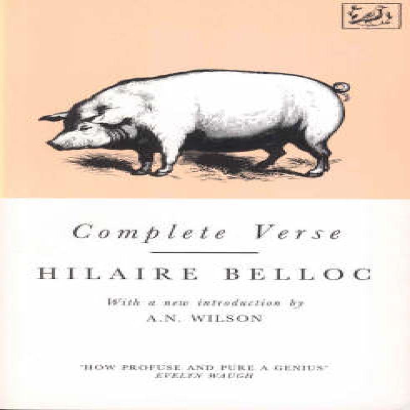 Complete Verse by Hilaire Belloc Paperback Book 9780712650243