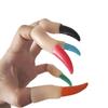 10Pcs Halloween Colorful Vampire Long Nail Finger Cover Holiday Dancing Party Halloween Cosplay Kids Plastic Fake Ghost Fingers