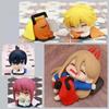 Kettensägenmann Denji Figur Schlafender Aki Dekoration Kawaii Actionfigur Power Statue Anime Tischdekoration Schreibtischzubehör Schmuckstück