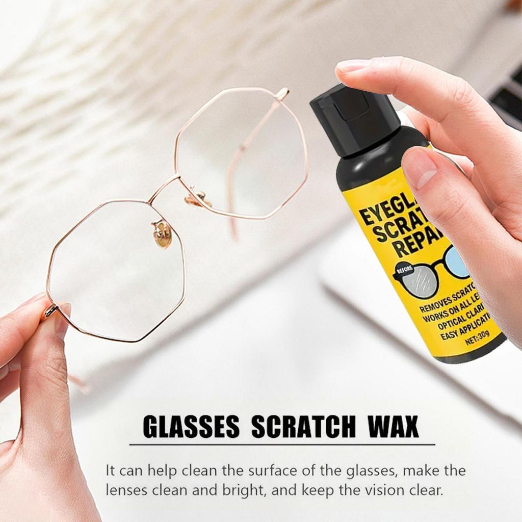 Glasses Cleaner Eyeglass Scratch Removing Spray Cleaning Bottle Tool Spray Sunglasses Supplies Eyewear Accessories