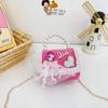 Girl Cinderella Belle Crossbody Shoulder Bag Cute Pearl Accessory Purse