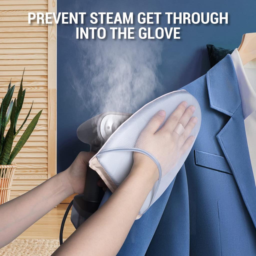 Small Garment Steamer Ironing Board Mitt Anti Steam Glove Heat Resistant Irons Mat Travel Iron Pad for Cloth Ironing Accessories