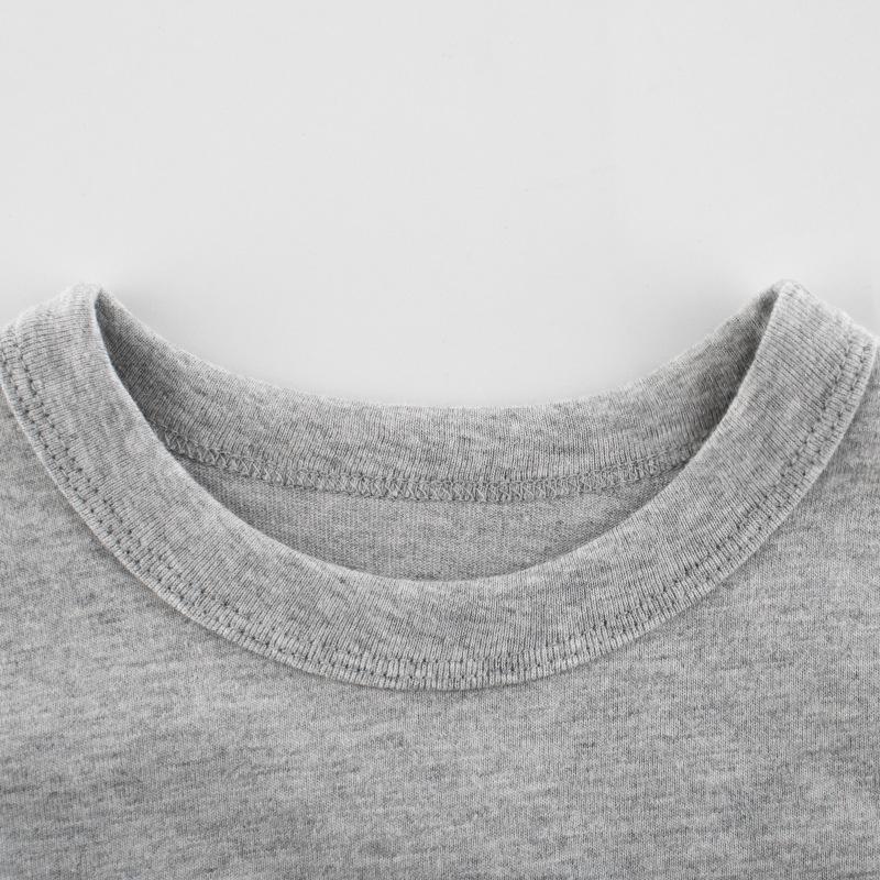 Children’s Basic Long Sleeve Tee Kids & Toddler Round Neck Cotton T-Shirt for Boys & Girls