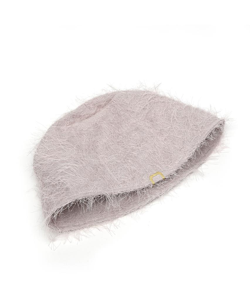 Eondeokeonteulolseutyudio Four Seasons Fur Bucket Hat Stand Bucket / Blow Hair / I Pink