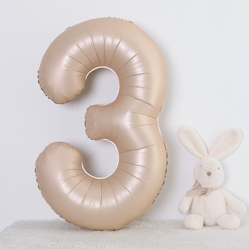 Children's 1st Birthday Number Balloons for Party Decorations and Photo Props.
