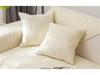 Cotton Quilted Non-Slip Leaf Sofa Cushion for All Seasons