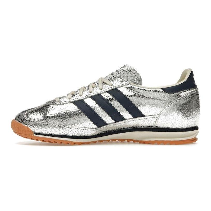 adidas SL72 OG Silber Metallic Collegiate Navy Damen Sneaker Off-White JH8654
