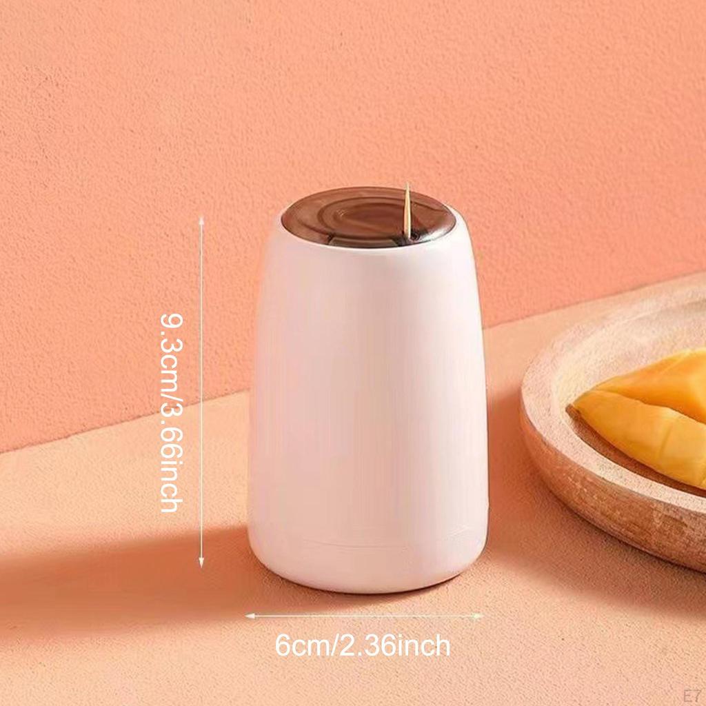 Automatic Toothpick Holder Press Box Automatically Pops Up Storage Containers