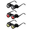 Outdoor Fishing Binoculars Glasses 10X Zoom Magnification Adjustable Hands-Free Portable Bird Watching Theater Concert Binocular Telescope