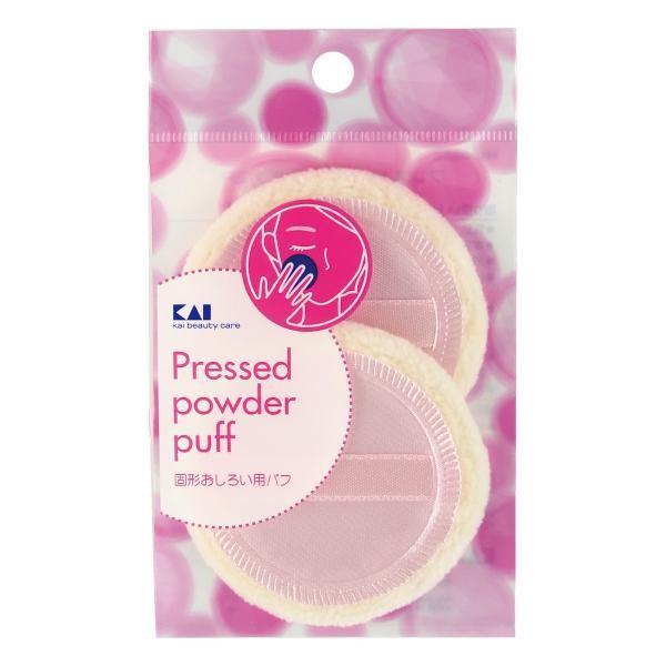 

KAI Pressed Face Powder Puff HL0352 2pcs HL0352