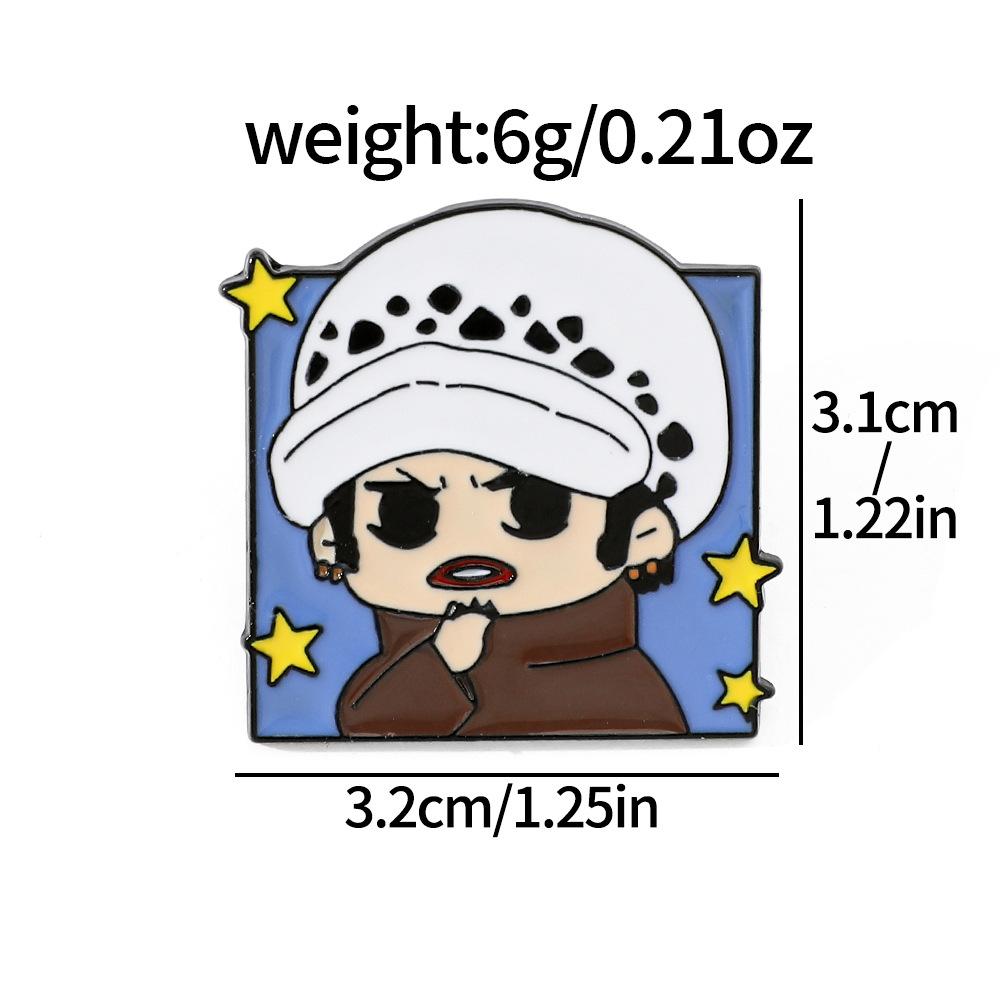 Cartoon Pin Jewelry Brooch Backpack Water Bath Jewelry Alloy Brooch