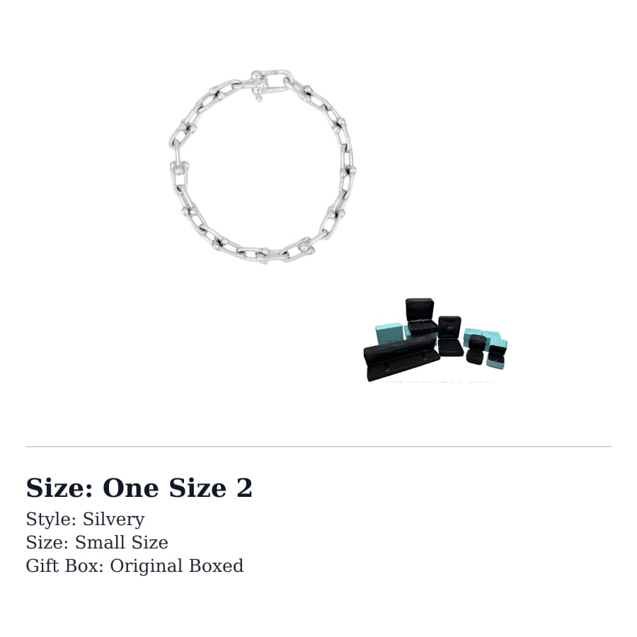 TIFFANY & CO. 925 Sterling Silber Armbänder Damen Silber GRP09435