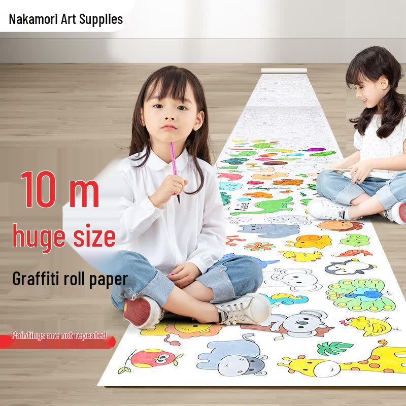 ZhongSheng Kids Jumbo Drawing Paper Roll