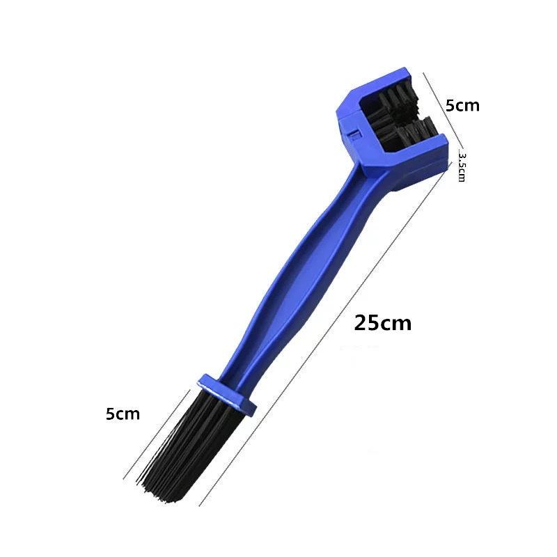 1Pc Motorcycle Chain Washer Universal Rim Care Tire Cleaning Brushes Bicycle Chain Dirt Clean Brushes Gear Maintenance Tool