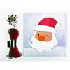 Children's Kit String Art Stretched Thread Picture Santa Claus