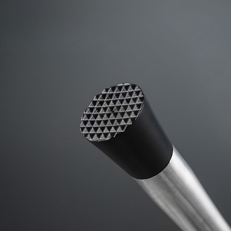 Edelstahl Cocktail Stößel Eis Brecher Obst Brecher Saft Tamper Zitrone Hammer Rührstab Eis Obst Presse Manuelle Hammer