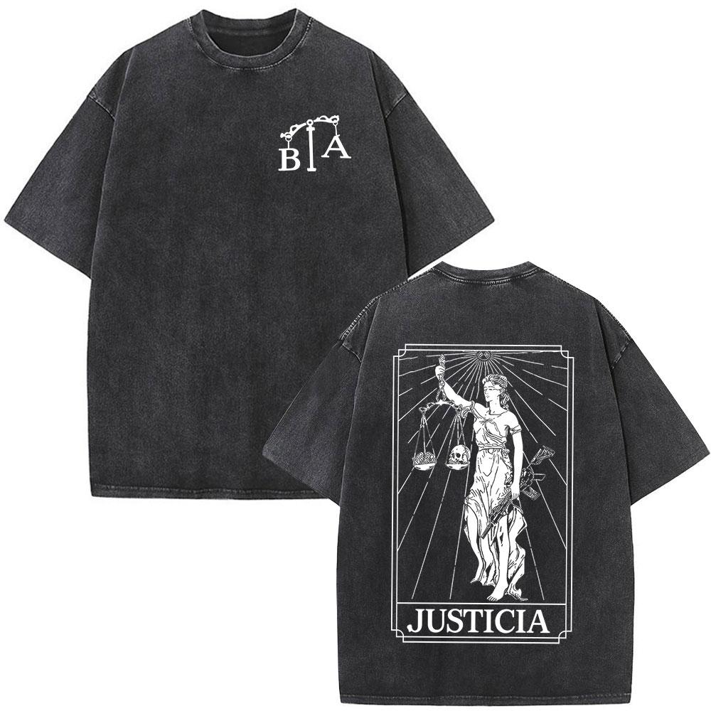 Washed Vintage Forward Observations Group Be Seeing You Print Tshirt Skeleton Graphic Tshirts Men Fashion Oversized T Shirts
